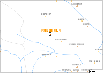 map of Rabokala