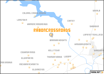 map of Rabon Crossroads