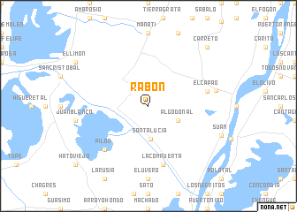 map of Rabón