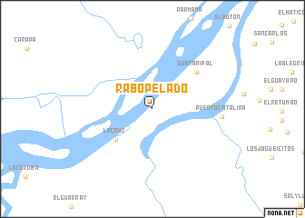 map of Rabo Pelado