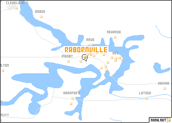 map of Rabornville