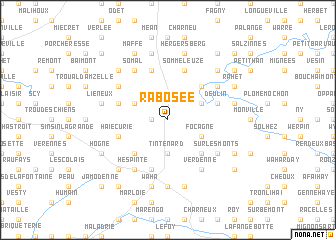 map of Rabosée