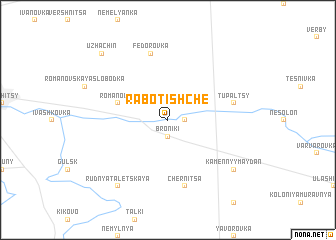 map of Rabotishche