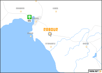 map of Rabour