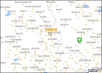 map of Råbro