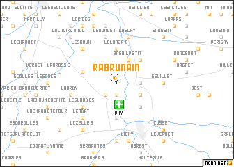 map of Rabrunain