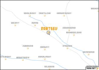 map of Rabtsev