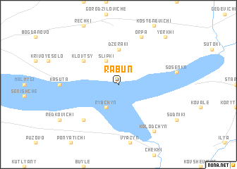 map of Rabunʼ