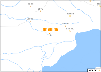 map of Rabwire