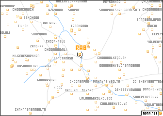 map of Rab‘