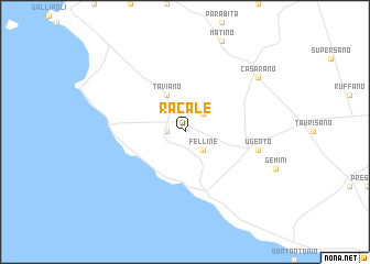 map of Racale