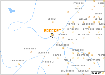 map of Racckey