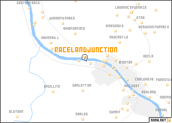 map of Raceland Junction