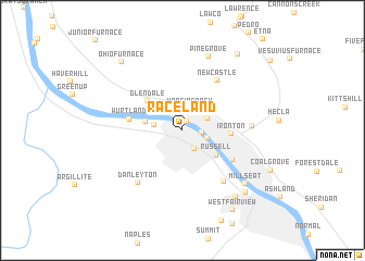 map of Raceland