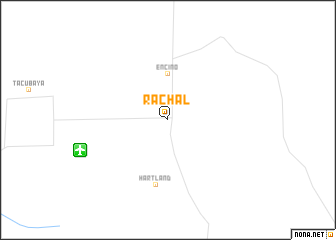 map of Rachal