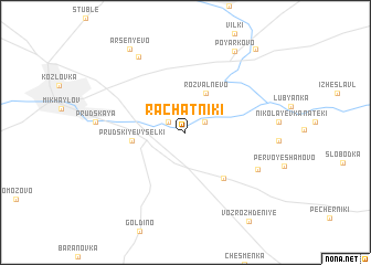 map of Rachatniki