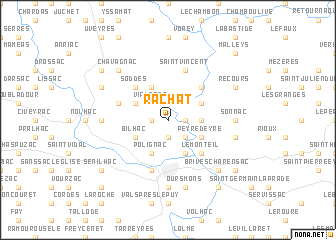 map of Rachat