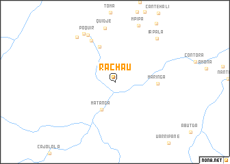 map of Rachau