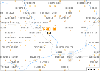 map of Rachdi