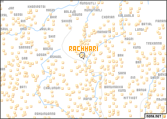 map of Rachhāri