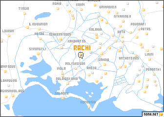 map of Ráchi