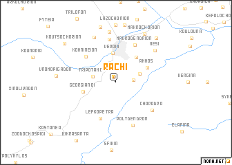 map of Ráchi