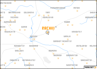 map of Rachki