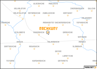 map of Rachkuny