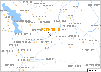 map of Rachoúla