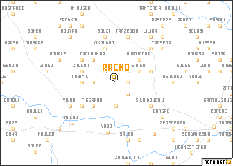 map of Racho