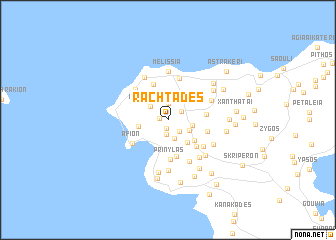 map of Rachtádes