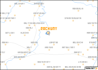 map of Rachuny