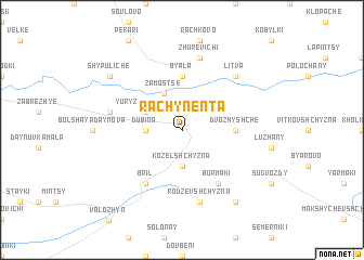 map of Rachynenta