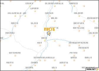 map of Racîş