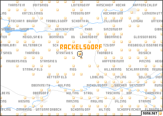 map of Rackelsdorf