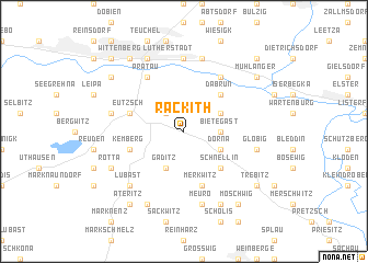 map of Rackith