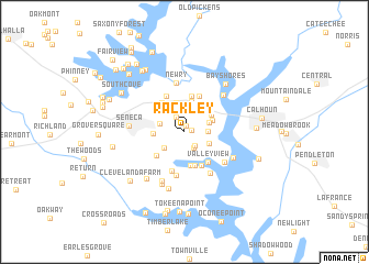 map of Rackley