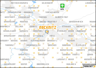 map of Räcknitz