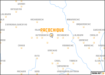 map of Racochique