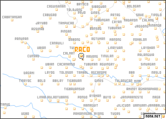 map of Raco