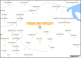 map of Radach Aït Arguit