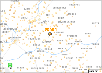 map of Radan