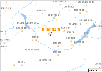 map of Radarzai