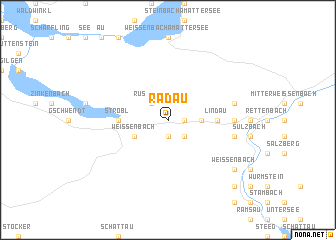 map of Radau