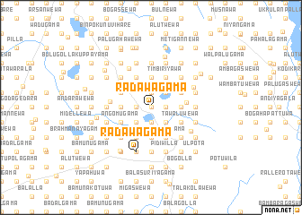 map of Radawagama