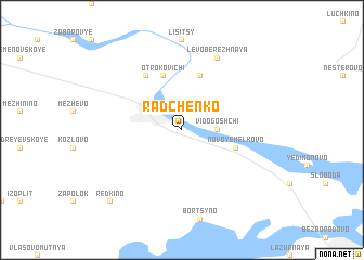 map of Radchenko