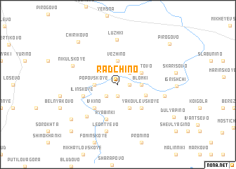 map of Radchino