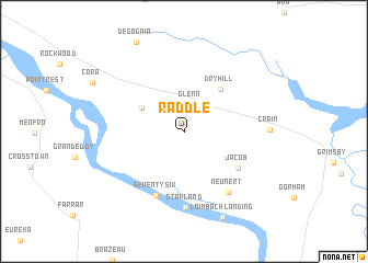 map of Raddle