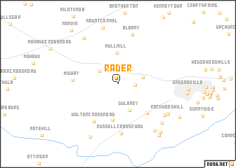 map of Rader