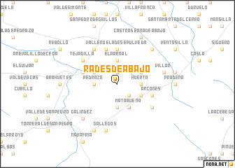 map of Rades de Abajo